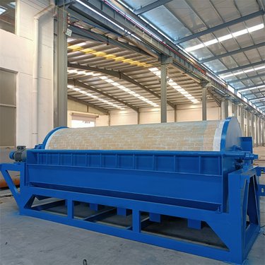 滚筒磁选机 维护省心 厂家供应 密封结构 透磁深度较大