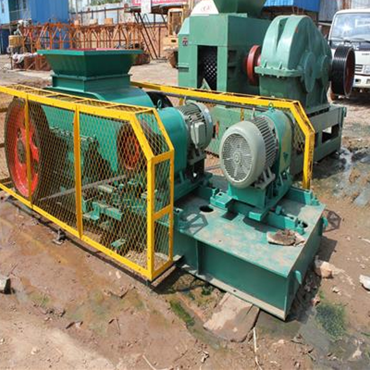 对辊式破碎机 粗磨细碎设备 能耗低 处理量大 润洋机械