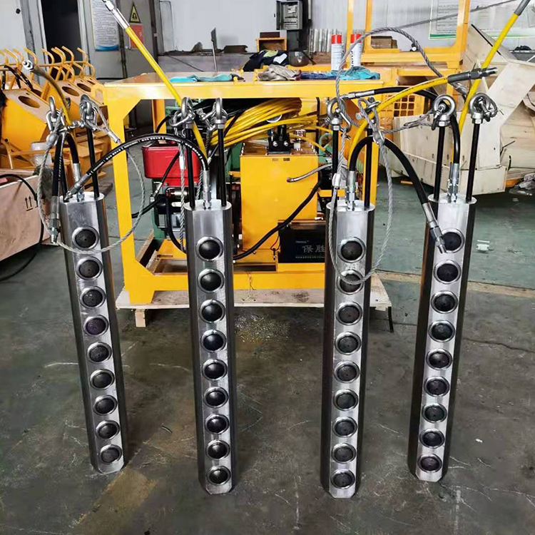 奥莱 液压劈裂棒 电动分裂棒 柱塞式岩石劈裂机