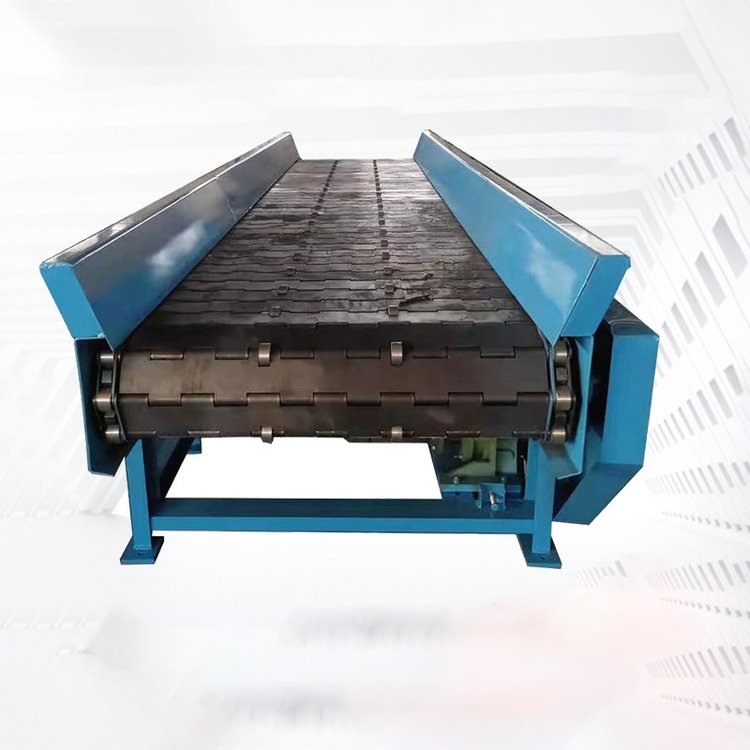厂家重型板式喂料机 矿石卸料鳞板输送机 HB链板给料机