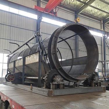 沙场多层无轴圆筒筛 沙子筛选分离设备 大型矿石用筛石机 吉宏