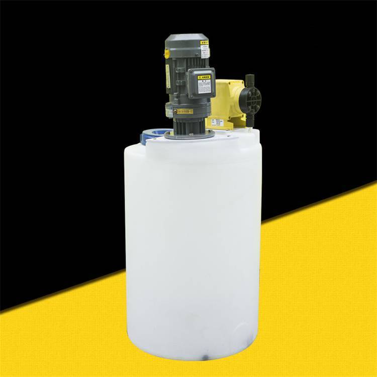 孝感500L还原剂计量箱可配液位计 500L次氯酸钠计量桶 加药搅拌桶