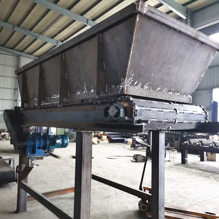 重型链板输送机 破机链板式给料机 建筑垃圾分选线板式输送设备