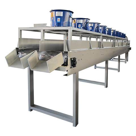 链板线输送机 工业矿石加厚板式给料机 非标定制 邹氏网链