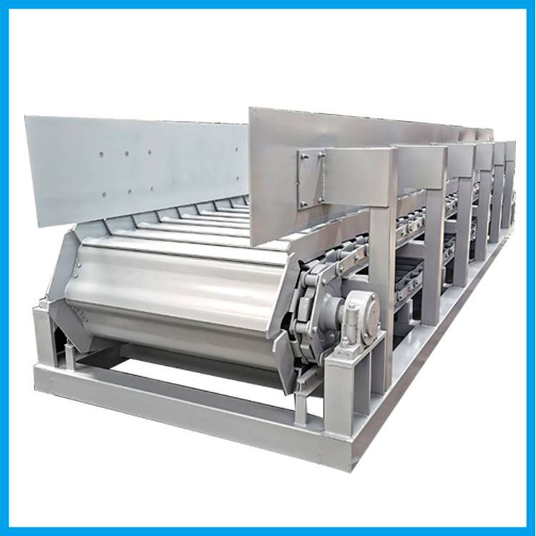 鹅卵石链板上料机 板式大理石输送机 链条给料机