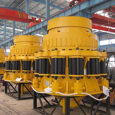 多缸液压圆锥破碎机 PYZ-900中细碎圆锥破 矿用玄武岩弹簧碎石机