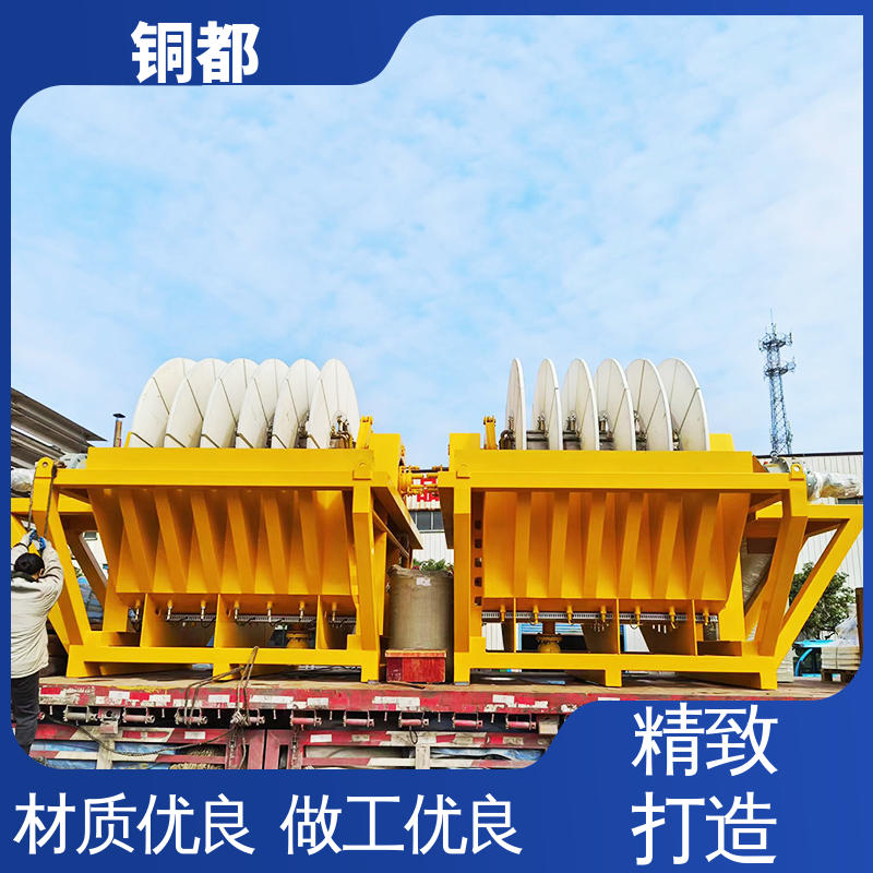 铜都 陶瓷真空过滤机 结构紧凑物美价廉 污泥脱水分离设备 24平方