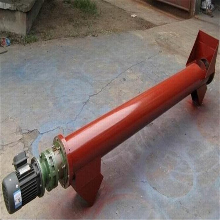 电动螺旋提升机报价 来厂定做螺旋输送机 六九重工无轴水平螺旋