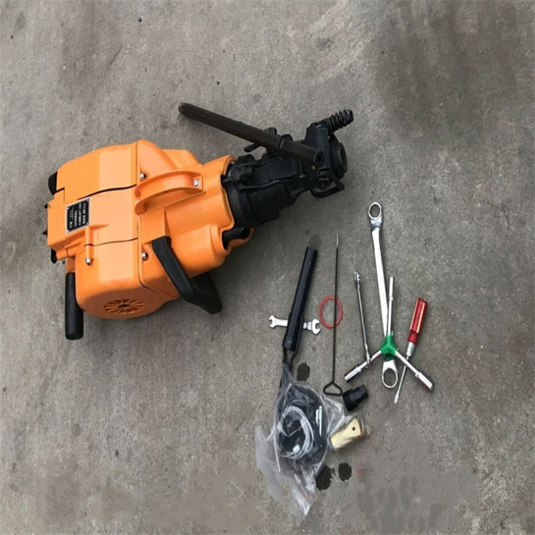 四川资阳 小蜜蜂汽油内燃式凿岩机 款便携式手持内燃式打孔机 嘉兴
