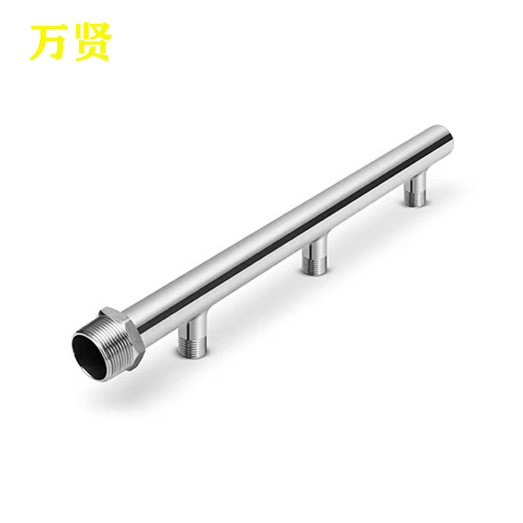 304不锈钢水表分水器定制大流量分路集水器分流管螺纹接头分水排