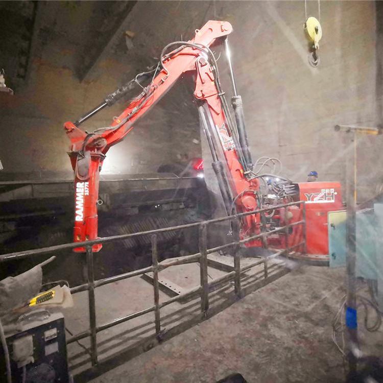 元征行固定式破碎锤 矿山机械 二次破碎机设备 1500kg~18500kg