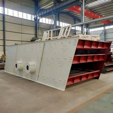 矿山偏心块振动筛 1237型直线分级筛沙机 移动式筛土机