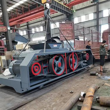 建筑石子石料双齿辊破碎机高产量矿用粉碎设备粗细可调煊力隆机械