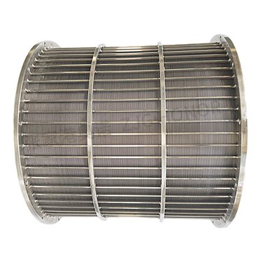 供应不锈钢楔形约翰逊网绕丝管 圆筒过滤筛网 污水处理筛管