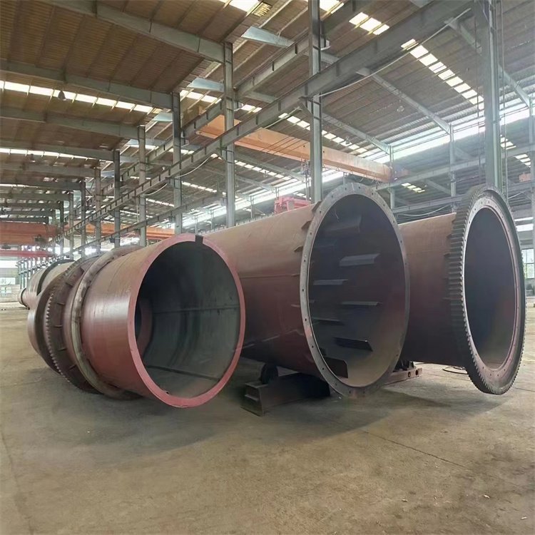 滚筒造粒机 秸秆牧草脱水设备 回转式三筒烘干机 石英砂干燥机