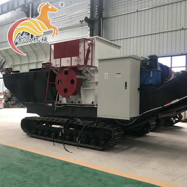移动式破筛分组合机 金马 矿石砂石料车载流动式石制砂机