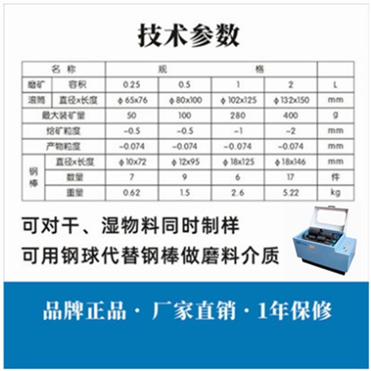天鑫bm0.25实验室三辊四筒棒磨机 金属矿石磨矿设备