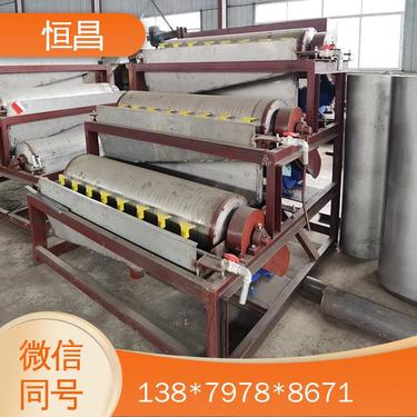 恒昌矿山机械3PC三盘式磁选机 钛铁矿提纯设备