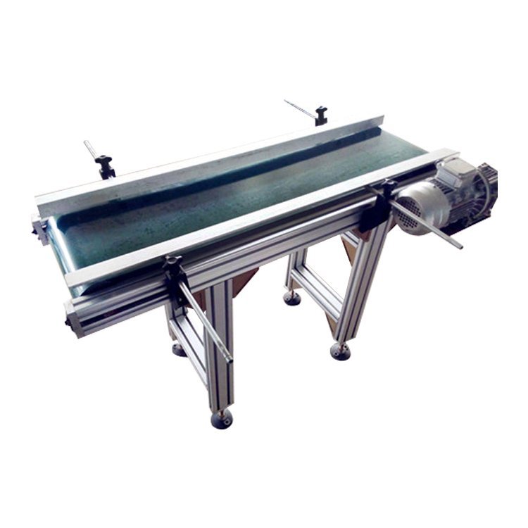 LJXY绿 喷塑流水线设备价格六九 小型运输PVC轻型绿色输送带