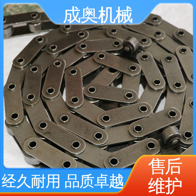 大节距非标链规格齐全定制 高精度耐磨不锈钢 输送工业链条 成奥