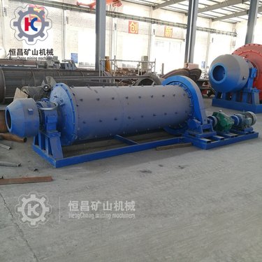 金矿矿生产线设备 大型溢流型 选矿球磨机到磁选机 干式300目 恒宏