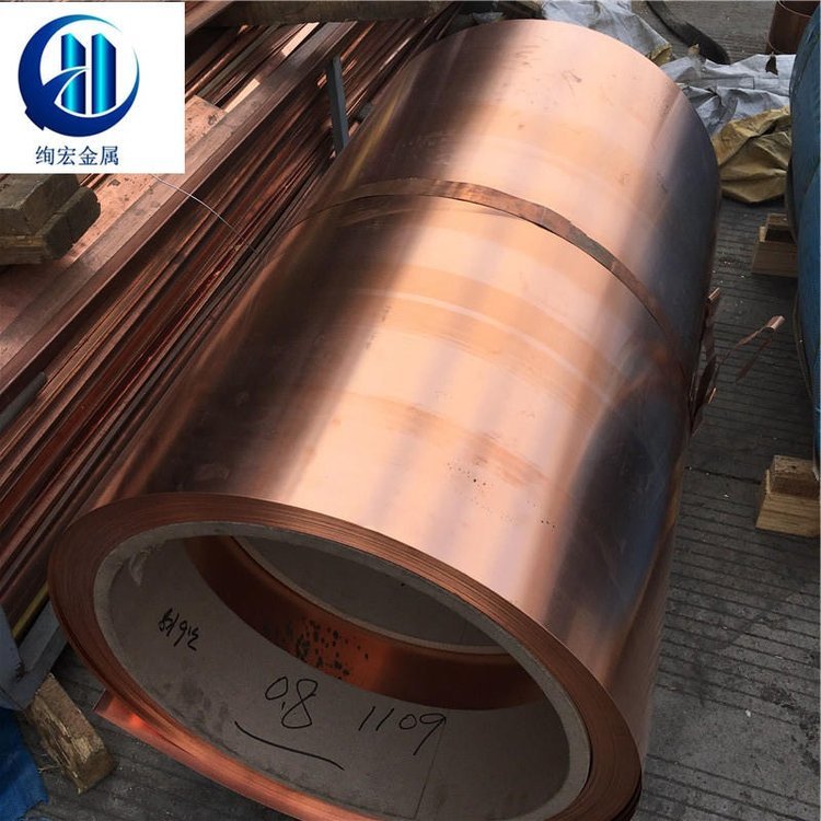 厂家现货TU2无氧铜带 紫铜排 TU1铜管c11000铜板