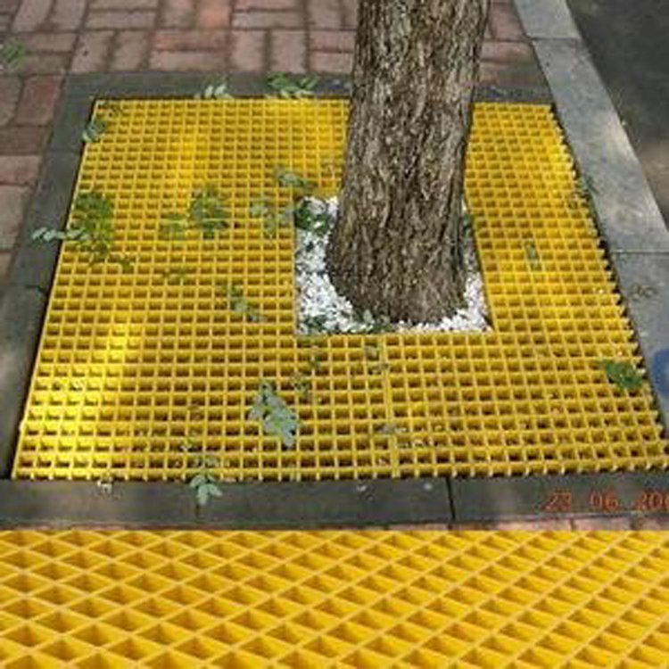 玻璃钢格栅 支持定制 绝缘 防腐蚀 易安装 鸿合厂家