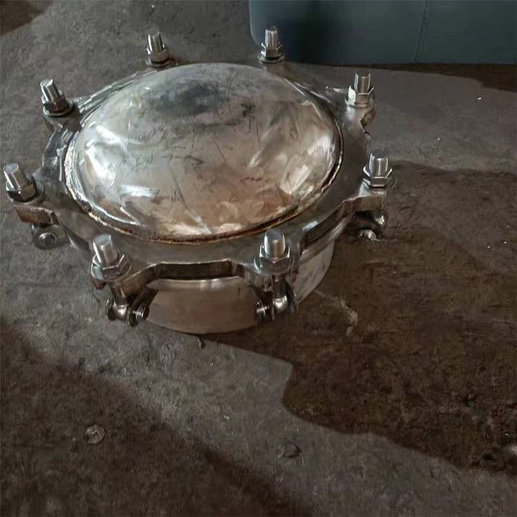 广东云浮水平吊盖板式平焊法兰烟道除灰孔