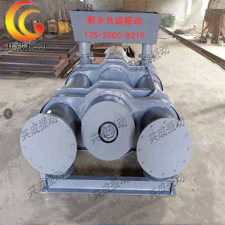 500L电机振动研磨机 矿石磨粉机 矿用双筒振动磨机生产厂家共成