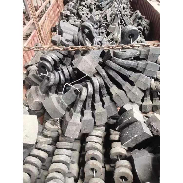 矿用高铬合金锤头 圆锥破机配件厂家 耐磨耐冲击 源头工厂 贰锤 g