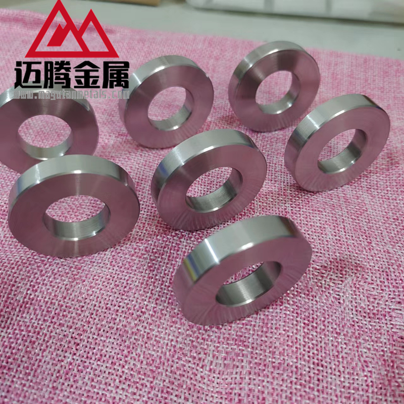车光抛光钨环 纯度99.95% 按图加工 钨压块 用于配重钨圈
