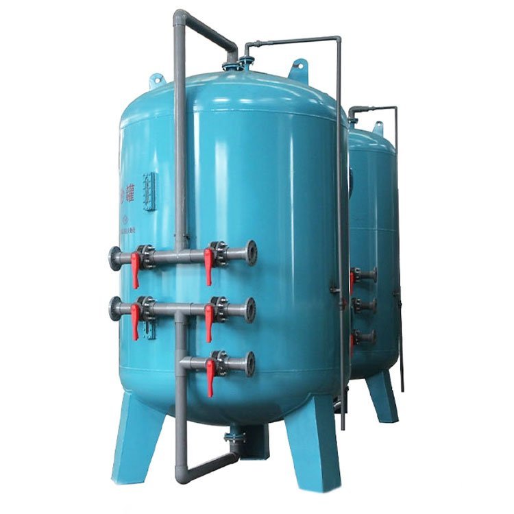 利菲尔特 多介质过滤器 大型工业井水污废水锰砂活性炭石英砂过滤