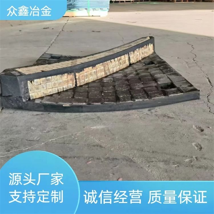 溜槽煤仓下料用陶瓷橡胶衬板 燃煤发电用氧化铝 经久耐用 施工便捷