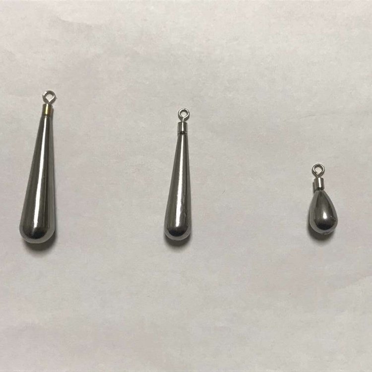 钨渔坠 高比重深海垂钓配重渔坠子 带环水滴状 入水快 不惊鱼