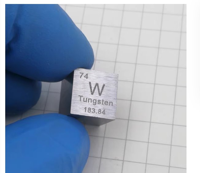 六面磨光钨立方块 高密度钨块 1英寸 2英寸 3英寸 钨立方体