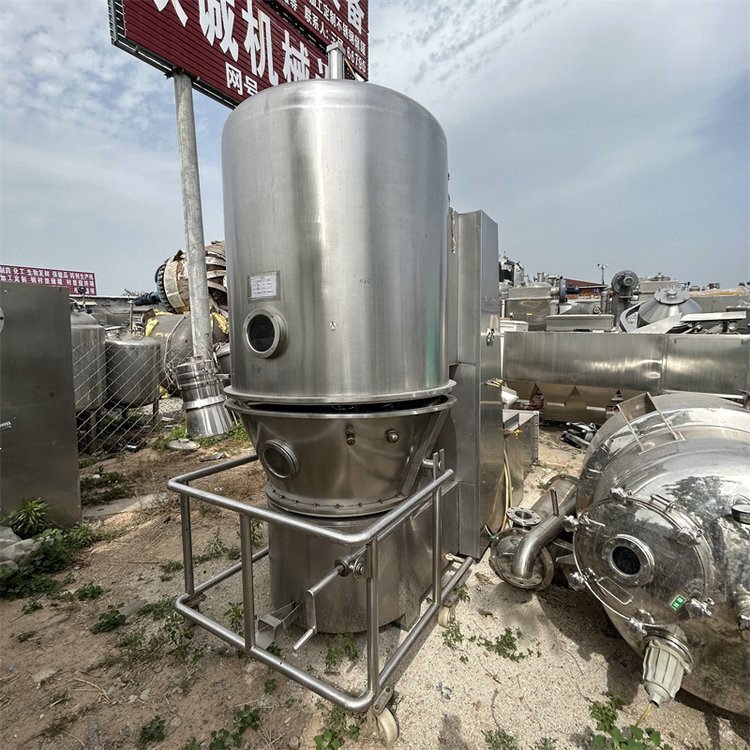 二手沸腾干燥机 不锈钢制粒烘干设备 运行平稳