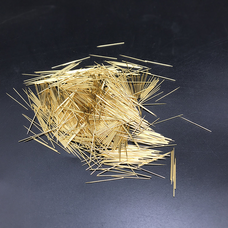 厂家直供0.6*26mm纯钨针 磨尖钨针放电针 静电驻极金针