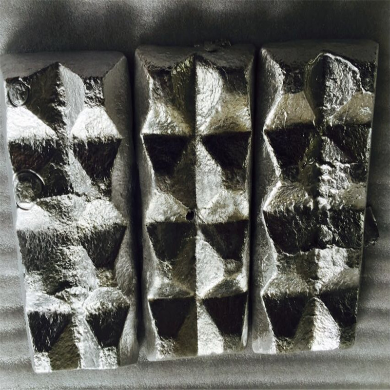 海川供应铝镁50中间合金AlMg50合金块铝稀土合金锭华夫状