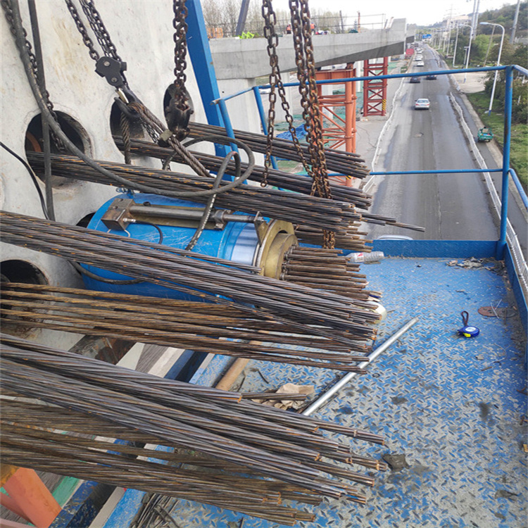 四川内江 桥梁预应力锚具千斤顶张拉机 巢湖YDC预应力千斤顶