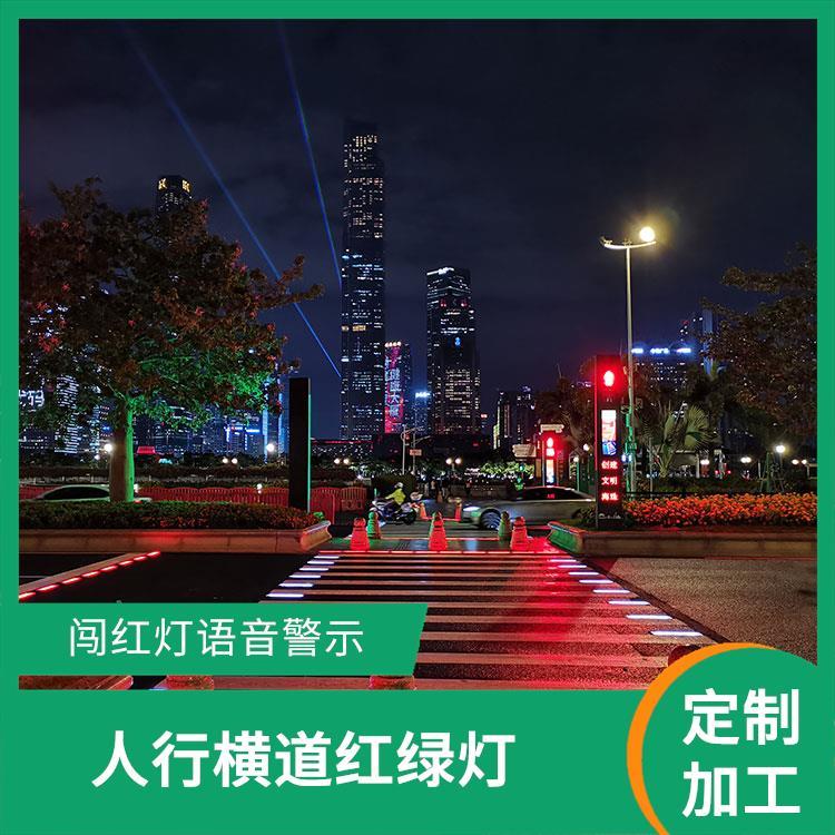 行人过街红绿灯 道路施工信号灯 LED发光灯带 实体厂家