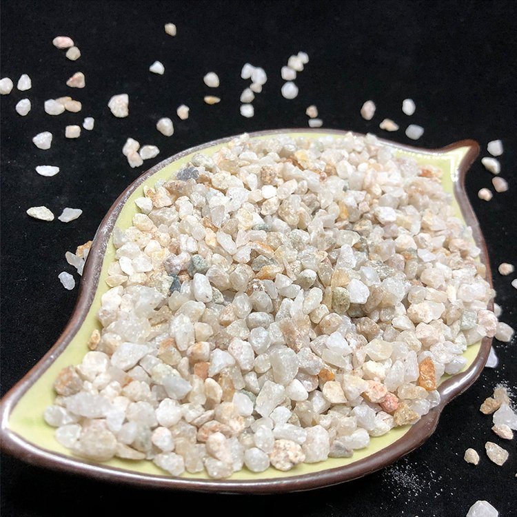 油田堵漏用方解石原矿重晶石颗粒砂1-3mm多规格可选