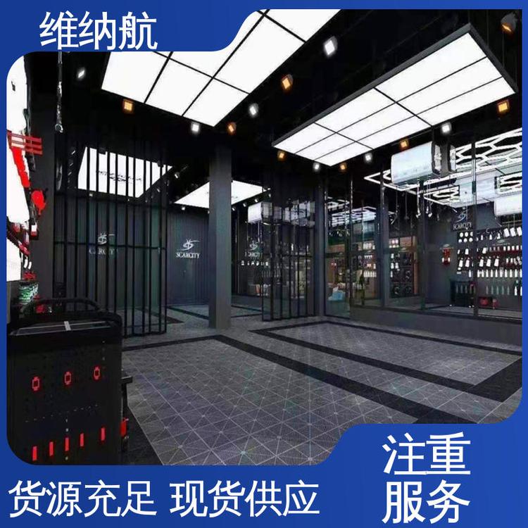 维纳航 易拆卸 空心圆形 4s店 新款蜂窝格栅方旋长条灯