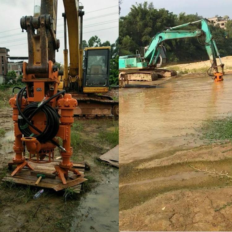 8寸钩机带动泥浆泵 液压动力污泥泵 液压动力渣浆泵