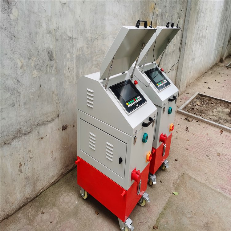 预制桥梁智能张拉机 预应力张拉设备 全自动张拉油泵千斤顶