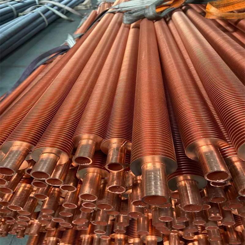 锅炉换热器用翅片铜管12.7 15.88*1mm 耐腐蚀耐磨 TP2内外螺纹紫铜管