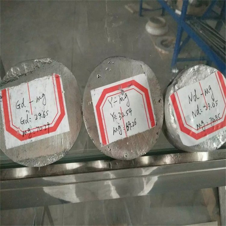 镁镧合金MgLa30 镁铈30镁镧铈10镁中间合金 稀土含量可定制