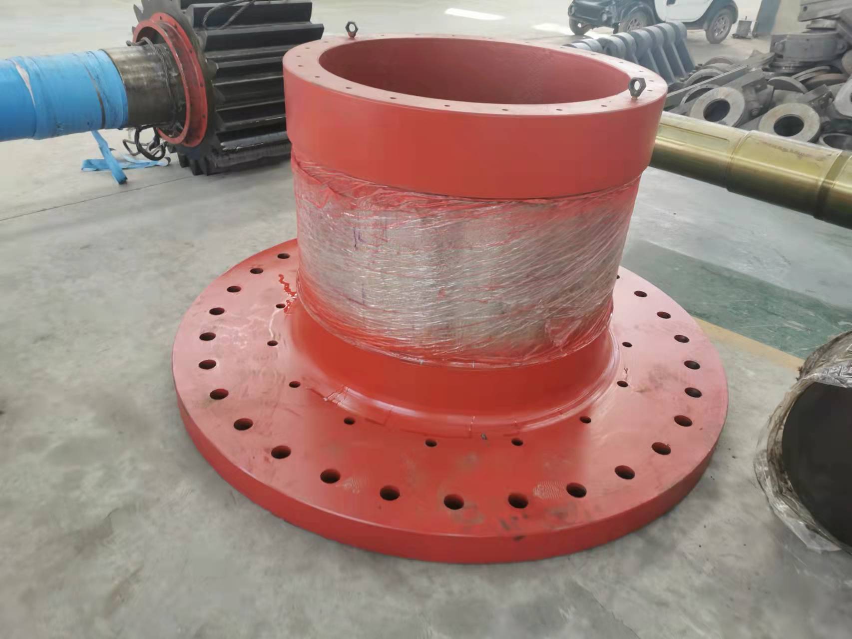 超细层压球磨机拖轮总成,端盖，中空轴，衬板,更换及维修,齿数199