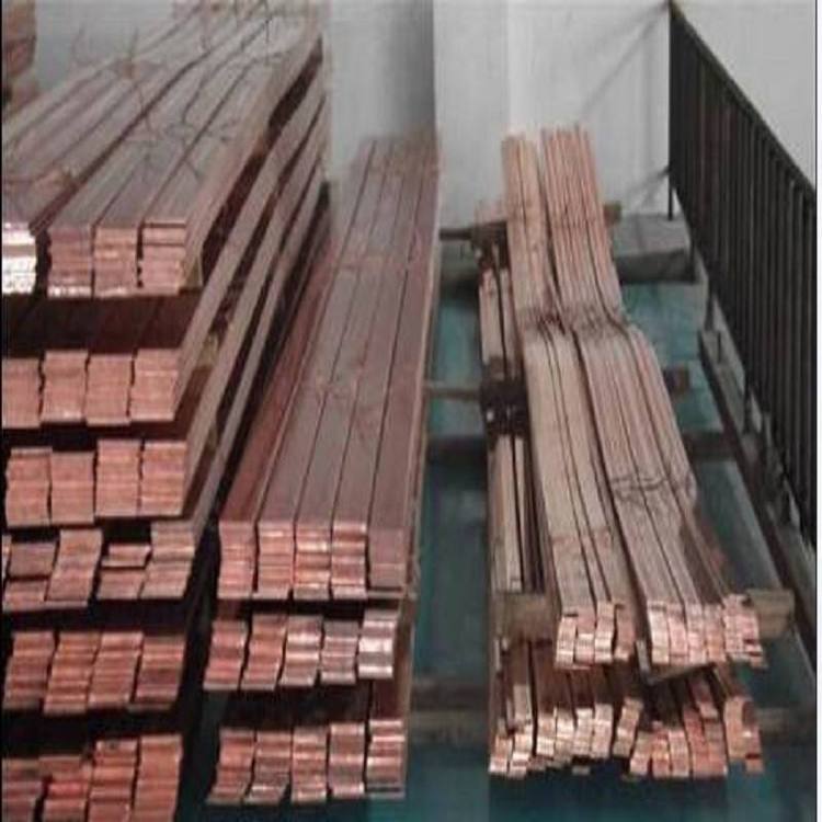 晨腾销售 镀锡紫铜排 生产T2紫铜板 3*30 5*60 4*8010*100mm 导电铜排