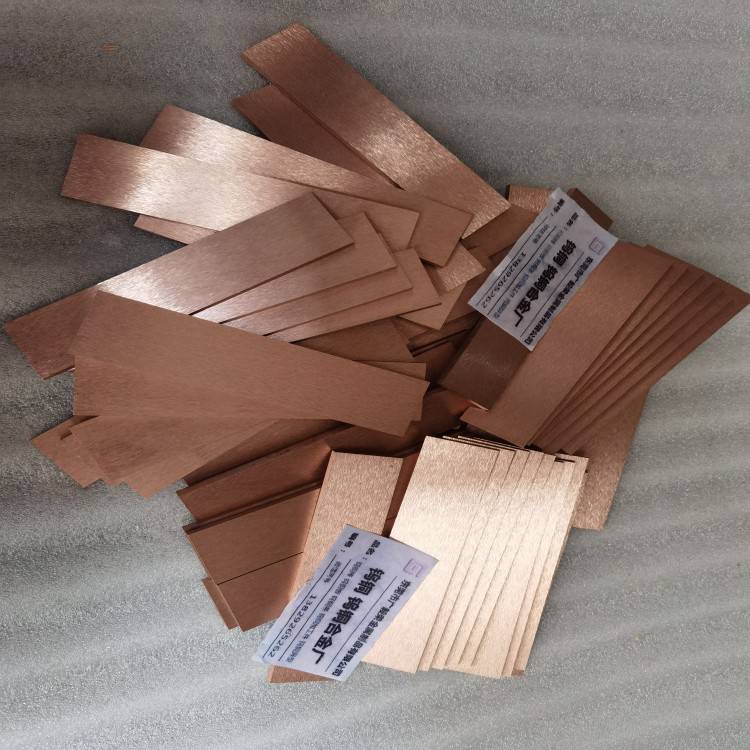 W60CU40钨铜条料 W60导电钨铜长条 光亮钨铜合金条