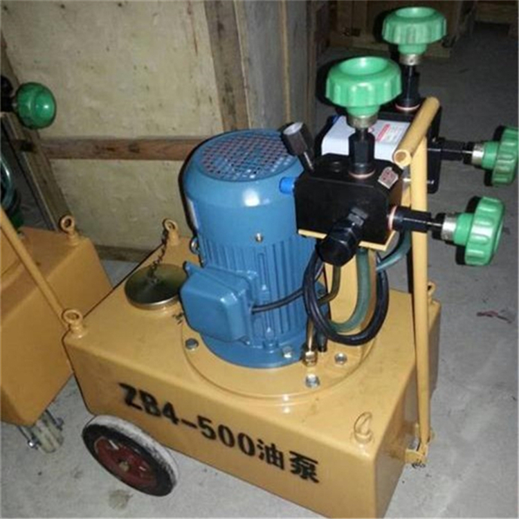 山西太原 供应预应力张拉电动液压油泵 工程桥梁液压钢绞线张拉机果洛